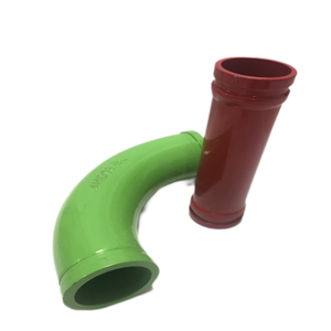 Coude à 90 degrés DN150 <span class=keywords><strong>R500</strong></span> pour tuyau de pompe à béton, à sertissage à chaud - Product Image 4