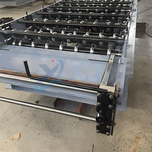 차가운 색 지붕 벽 패널 판을 만드는 루핑 시트 강철 기계 골판지 유약 타일 롤 성형 기계 - Product Image 4