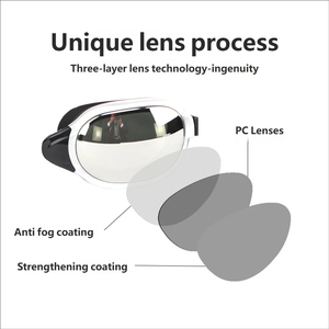 Lunettes de natation professionnelles haute définition pour hommes, femmes et adultes, anti-myopie, anti-buée, étanches, pour l'entraînement et la compétition, avec lentilles <span class=keywords><strong>en</strong></span> PC - Product Image 3