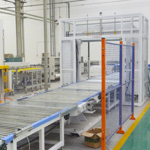 เครื่องพันฟิล์มแบบวงโคจรแนวนอนสำหรับพันโปรไฟล์/ท่ออะลูมิเนียม เครื่องพันฟิล์มแบบวงโคจรแนวนอน - Product Image 5