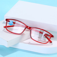 Lunettes de lecture progressives multifocales à monture carrée intégrale, légères, avec zoom automatique intelligent, double usage, anti-lumière bleue