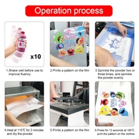 OCB Haute Qualité Plus 1000ML 1 Litre Punhod Blanc Blanca Encre Pigmentée DTF pour Epson Artisan XP600 pour Roland BN20 D