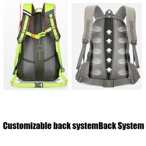 Bán Buôn Ngoài Trời Du Lịch Thể Thao Thiết Kế Công thái học Lớn Cắm Trại Leo Núi Ba Lô Leo Núi Túi Gói - Product Image 5