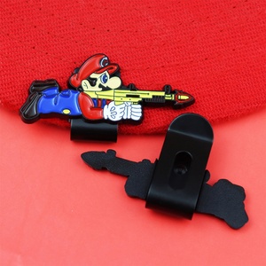 High Quality Baseball Anime <b>Hat</b> <b>Pin</b> and <b>Hat</b> Clip Custom Mexican Charms Metal Animated Gun Enamel Cap <b>Hat</b> <b>Pin</b> - Product Image 3