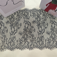 La nouvelle dentelle de voile de cils élastiques est utilisée pour les accessoires de vêtements Décoration Accessoires de bricolage Accessoires de sous-vêtements et de soutien-gorge
