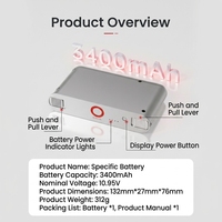 Lampe à ongles UV LED professionnelle intelligente avec batterie au lithium, télécommande sans fil, séchage rapide et repose-main portable