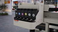 Impresora de Inyección de Tinta UV Plana Multifuncional 6090, Impresora Digital de Inyección de Tinta UV para Bolígrafos, Botellas, Carcasas de Teléfono, Etiquetas de Cristal