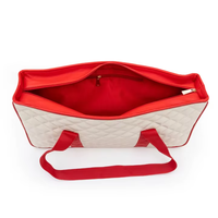 Compagnon de nuit de jeu de couleur personnalisée Ensemble de Mahjong de taille standard Sacs fourre-tout Mahjongg larges avec fermeture à glissière