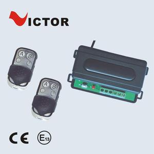315/433MHz DC 12V 2CH RF รีโมทคอนโทรลไร้สายตัวรับสัญญาณระบบ + 5 2ปุ่มสำหรับประตูโรงรถ - Product Image 1