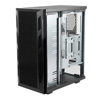 Boîtier d'ordinateur de bureau de haute qualité MACASE T9-Y570, format tour moyenne, compatible avec les cartes mères ATX, en alliage d'aluminium, avec refroidisseur à eau, ventilateur, panneau latéral avec fenêtre