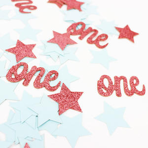 Décoration de <span class=keywords><strong>table</strong></span> pour le 1er <span class=keywords><strong>anniversaire</strong></span>, confettis « Twinkle Twinkle Little Star », premier <span class=keywords><strong>anniversaire</strong></span> de bébé garçon, numéro <span class=keywords><strong>1</strong></span>, lettre double face - Product Image 3