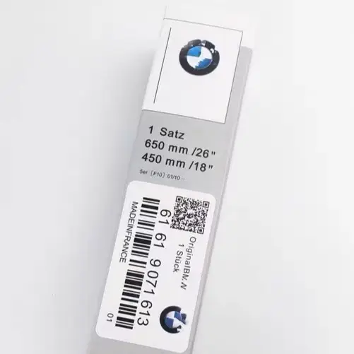 26 + 18 Polegadas BMW Série 3 320Li 325 330 lâminas de limpador BMW Série 5 520Li 523 525 530 lâminas de limpador