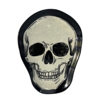 Assiettes en mélamine personnalisées de qualité alimentaire pour restaurant, vente en gros, plat de service pour les fêtes, Halloween, dîner, compatibles lave-vaisselle