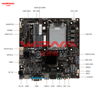 Placa Base Mini ITX LGA1700 Personalizada OEM/ODM, Combo de CPU H610 12.ª/13.ª/14.ª Generación Core I3/i5/i7/i9 para PC de Escritorio Todo en Uno