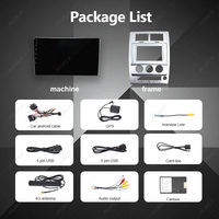 Argent Android 10 pouces tactile autoradio lecteur multimédia DSP GPS 4 + 64G pour JEEP LIBERTY KK 2008-2012 LHD Canbus Kit cadre câble
