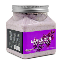 FZ Wholesale Private Label ODM/OEM 350g Gommage éclaircissant et rajeunissant à la lavande pour le visage et le corps