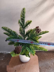 Planta Artificial <span class=keywords><strong>de</strong></span> <span class=keywords><strong>Cedro</strong></span> en Maceta, Bonsái Realista <span class=keywords><strong>de</strong></span> Hoja Perenne para Decoración <span class=keywords><strong>de</strong></span> Interiores <span class=keywords><strong>de</strong></span> Hogar u Oficina - Product Image 6