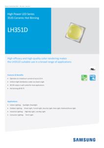 Chips LED SMD de Alta Potencia LH351D Blanco Natural 3V con Garantía de 3 Años Ra90 para Iluminación Comercial Exterior - Product Image 3