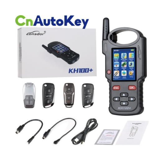 LONSDOR KH100+ Remote Key Programmer Latest Handheld Device Update Version of KH100