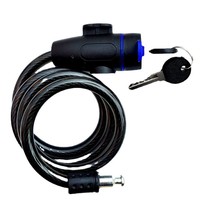 Candado de Motocicleta Resistente de 90 cm, Candado de Cadena para Bicicleta, Metálico, Antirrobo, Reforzado, Accesorios de Seguridad para Bicicleta