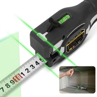 Télémètre laser intelligent double fonction avec ruban à mesurer en acier pour la topographie intérieure et extérieure de la maison