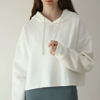 Sweat-shirts à capuche décontractés en coton pour femmes, coupe oversize, grandes tailles, avec cordon de serrage pour usage quotidien, fabricant OEM ODM