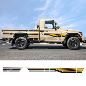 Lc76 lc79 lc100 lc300 loạt xe cơ thể bên nhãn dán cho Land Cruiser xe Pickup dán vinyl đề can - Product Image 1