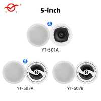 YATAO – haut-parleur de plafond de haute qualité, 200w, 8ohms, home cinéma, système pa, dent bleue, montage coaxial sans fil pour centres commerciaux