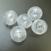 Kapsul Plastik Bulat 32mm untuk Mainan Vending dan Kapsul Mainan Kosong Bening & Transparan (C32)