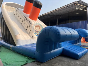 Trượt bơm hơi cho trẻ em <span class=keywords><strong>Bouncer</strong></span> bơm hơi với trượt nước <span class=keywords><strong>Inflatable</strong></span> <span class=keywords><strong>Titanic</strong></span> trượt để bán - Product Image 6