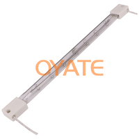 600mm 230V 2000W Infrarot-Heizröhre Glas-Halogen-Wärmelampe für PET-Blasformmaschinen