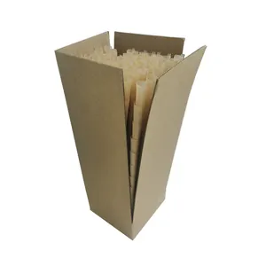 Individuelle vorgedruckte box aus Papier Verpackung Rolle box kegelförmige Packung privates Logo 84 98 109 mm Glas kartonverpackung