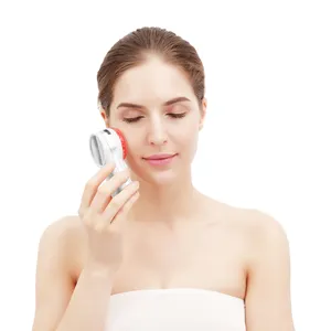 hot and cold device cold face wand luminance red acne beauty device design factory beauty product facial massage machine