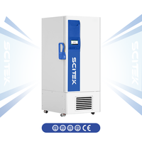 SCITEK -86 ° Congélateur à très basse température C, système double, 408/588/728/838L, contrôle numérique, acier inoxydable 304 pour laboratoire
