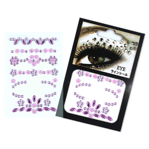 Yeux corps visage bijoux acrylique strass autocollants paillettes Flash cristal yeux tatouage temporaire bricolage Art décorations mode - Product Image 6