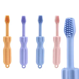 CPC BPA Free Silicone spazzolino da denti per bambini giocattoli per la dentizione cacciavite a forma di massaggiagengive in Silicone per bambini lenitivi per uso alimentare