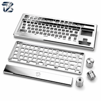 Composants de clavier sur mesure usinés CNC en alliage d'aluminium avec traitement de surface poli, directement de l'usine