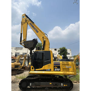 Bon prix, équipement d'occasion 90% neuf, machines de construction routière, excavatrice Komatsu 200-8 d'occasion avec peu d'heures de fonctionnement - Product Image 1