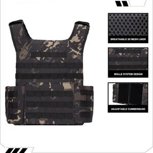<b>Molle</b> Plate Carrier Tactical Vest Factory OEM Custom logo Quick Release Nylon Elite Training Gear Harness Mounted Tactical Vest - Product Image 5