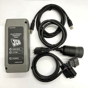 Câble de diagnostic Autoxtruck pour excavatrice, interface d'outil de service électronique JCB, scanner de diagnostic robuste pour engins lourds - Product Image 1