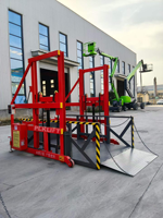 Harga Pabrik Mobile Scissor Vertical Mast Dock Lift 15 Ton Stainless Dock Leveler Loading Dock Ramp Hydraulic Tail Gate Lift