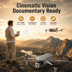 Dron comercial de nivel empresarial Autel Robotics EVO Lite 6K con un alcance de 15 kilómetros, cámara de 48MP y diseño totalmente plegable - Product Image 1