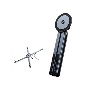 Aluminum Alloy Foldable Laptop <b>Stand</b> Height Adjustable Magnetic Cooling Multi Functional Support <b>For</b> Phone <b>Tablet</b> Notebook - Product Image 5