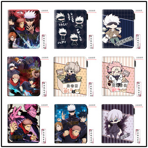 11 Diseños de Anime JJK, Cartera Plegable Corta con Diseño de Yuji <span class=keywords><strong>Itadori</strong></span> y Megumi Fushiguro para Fans - Product Image 1