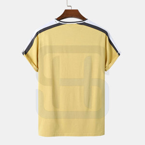 Camiseta de Algodón Ligera de Primera Calidad al por Mayor para Hombre, Corte Regular, Estilo Hip Hop Urbano, Secado Rápido, Transpirable, Personalizable - Product Image 2