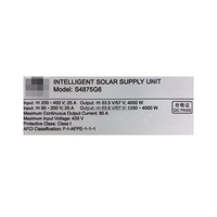 Module redresseur de conversion CC/CC haute puissance 4 kW, module d'alimentation solaire à haute efficacité 99,8 % S4875G6