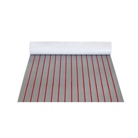 Plancher de bateau extérieur brossé en teck synthétique auto-adhésif anti-UV pour pont marin Tapis de yacht Plancher de bateau en mousse EVA