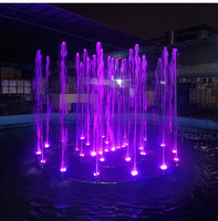 Equipo de Agua de Chorro Variable de Alta Presión con Programa Automático para Espectáculos de Agua Danzante en Fuentes Musicales Comerciales de Plaza en Seco