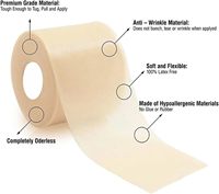 Vente en gros d'usine Bande de mousse PU imperméable respirante élastique Bande de sport athlétique 5cm X 5m Adhésif puissant Léger pour
