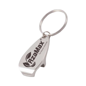 Porte-clés en alliage et en métal de zinc du fabricant indien avec conception d'ouverture pour les cadeaux en vrac - Product Image 1